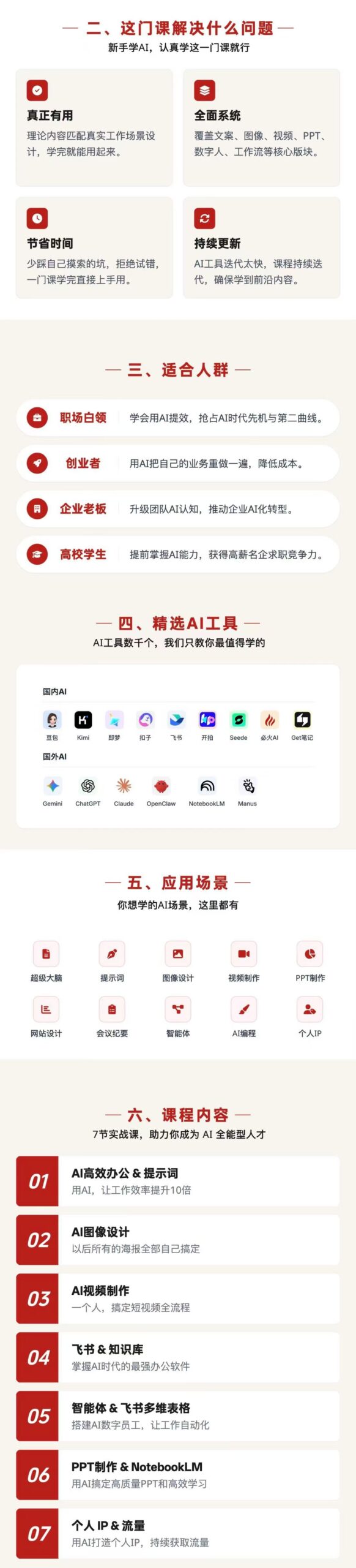 图片[2]-AI全能人才训练营：2周掌握文案×图像×视频×PPT×数字人×工作流，超越80%的人-智富思维学堂