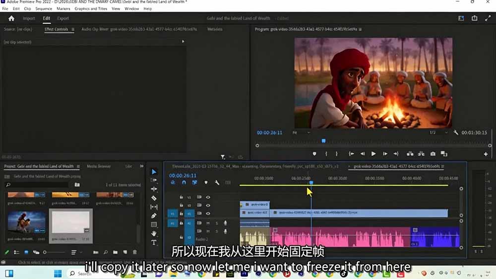 图片[6]-Grok Imagine AI故事动画短片实战：电影级视觉效果+角色一致性+高级提示词+后期剪辑全流程-智富思维学堂