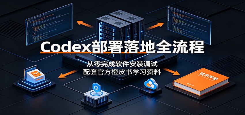 Codex部署落地全流程：从零完成软件安装调试，配套官方橙皮书学习资料-智富思维学堂