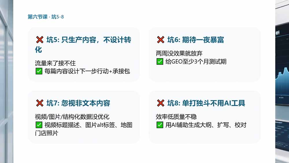 图片[2]-2026GEO搜索优化实战课：AI收录规则拆解｜六步增长落地法｜企业流量暴涨全套实操教程-智富思维学堂