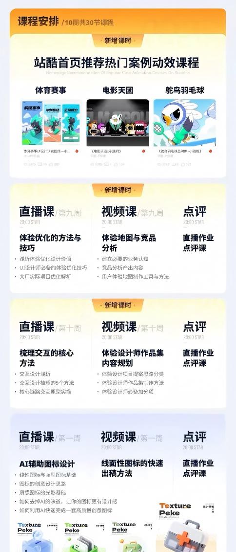 图片[2]-AI+UI系统实战课：十周完整教学｜图标IP运营视觉｜笔试作品集交互动效全套落地教程-智富思维学堂