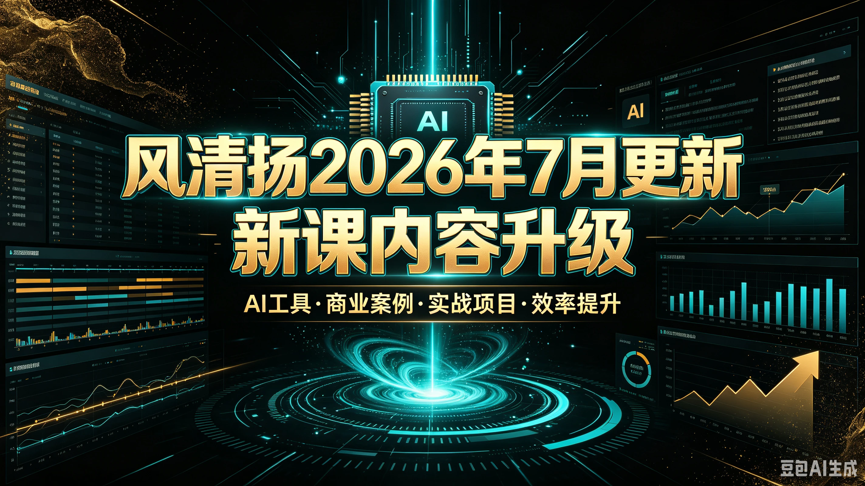 【精】风清扬2026年7月更新新课内容升级,AI工具·商业案例·实战项目·效率提升-智富思维学堂
