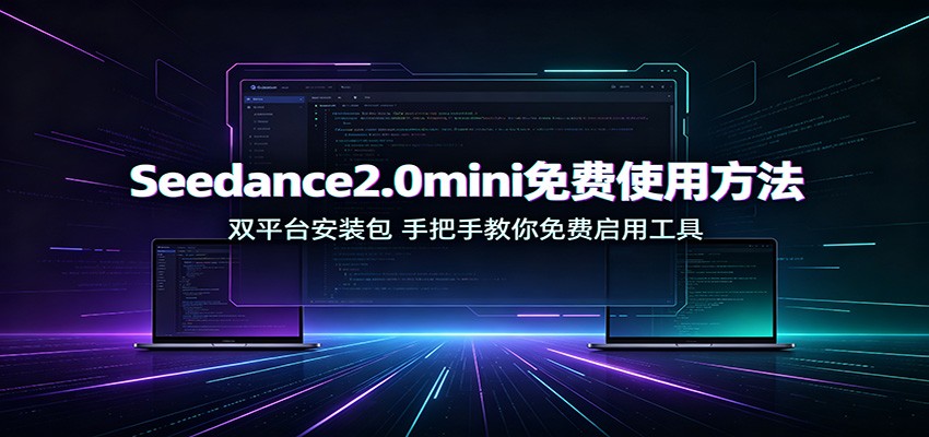 Seedance2.0mini免费使用方法：双平台安装包，手把手教你免费启用工具-智富思维学堂