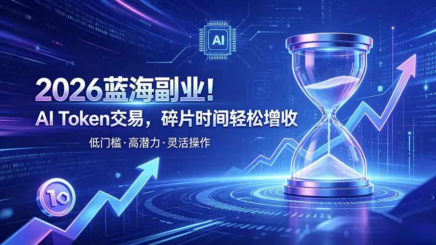 AI Token算力赛道！普通人可入局的数字副业-智富思维学堂