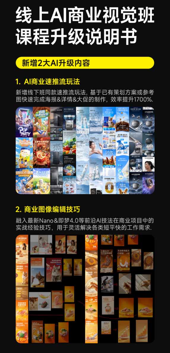 图片[4]-电商视觉 AI实战训练营第55期：MJ+SD+Comfy精准控图，从商业海报到首页详情页全流程实战-智富思维学堂