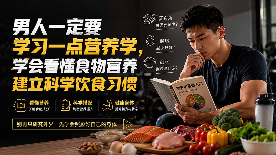 图片[2]-付费文章：男人一定要学习一点营养学，学会看懂食物营养建立科学饮食习惯-智富思维学堂