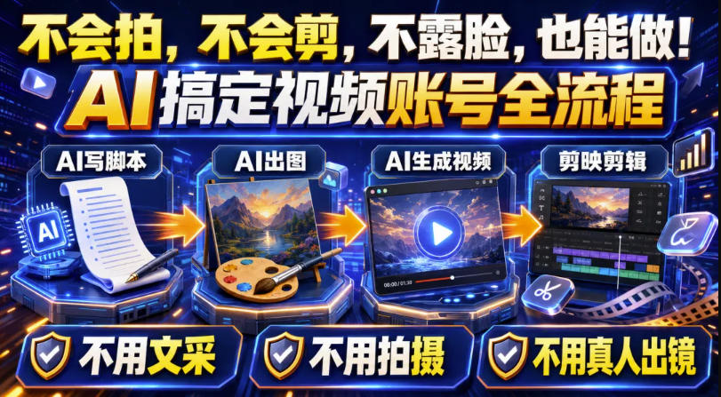 AI短视频起号实战项目,用AI做视频起号,45天涨粉12W,一条广告8.5k,广告接到手软,引流、变现两不误!-智富思维学堂