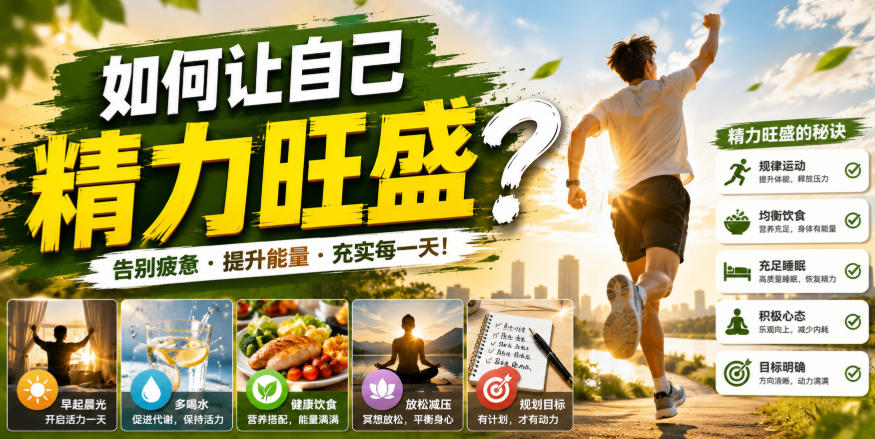 付费文章:如何让自己精力旺盛?-智富思维学堂