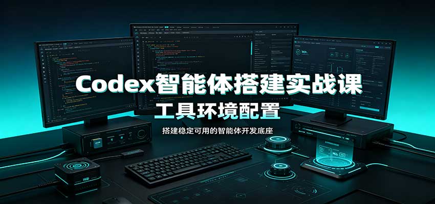 Codex智能体搭建实战课：工具环境配置，自定义技能开发，多业务自动化教学-智富思维学堂