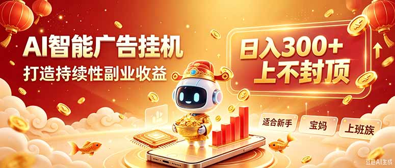 告别手动干活！AI自动化，解锁线上被动收益-智富思维学堂