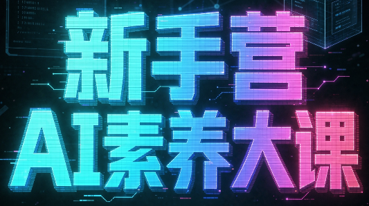破局俱乐部·破局行动新手营AI素养大课-智富思维学堂
