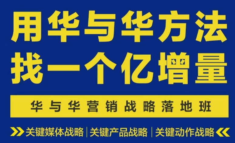 营销战略落地班2026年6月线下课，关键媒体战略|关键产品战略|关键动作战略-智富思维学堂