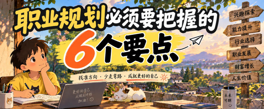 付费文章：职业规划必须要把握的6个要点-智富思维学堂