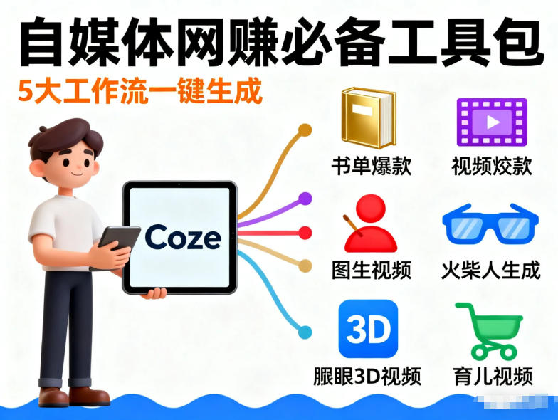 Coze工作流合集,内容一共100份左右,内容丰富,可以提供工作效率-智富思维学堂