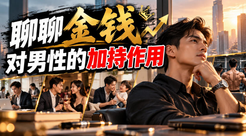 某公众号付费文章：聊聊金钱对男性的加持作用-智富思维学堂
