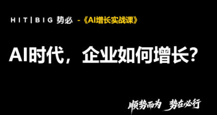 势必·AI增长实战课-智富思维学堂