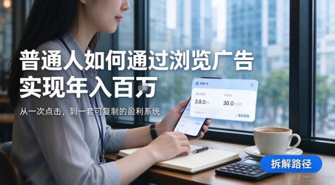 2026最新技术,24小时全自动浏览广告,全网独家项目,单台设备日入200+新手小白可快速上手,支持实地学习实地考察【揭秘】-智富思维学堂