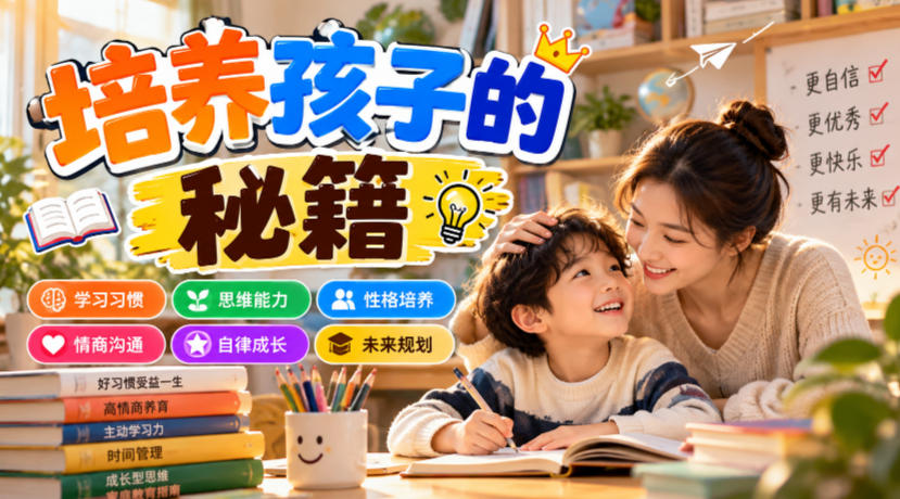 某公众号付费文章:培养孩子的秘籍-智富思维学堂