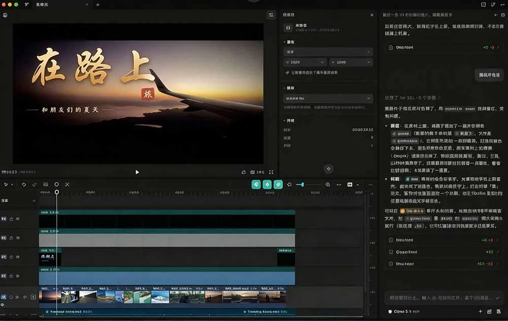 图片[6]-我跪下来了！不会剪辑也能做短视频宣传片？ AI 一键把素材变成完整视频，真是神奇，OpenFilm 超省事-智富思维学堂