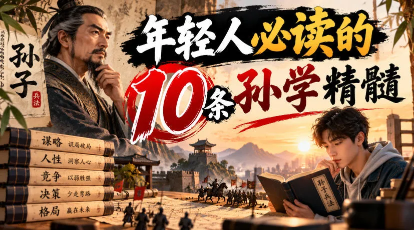 某公众号付费文章:年轻人必读的10条孙学精髓-智富思维学堂