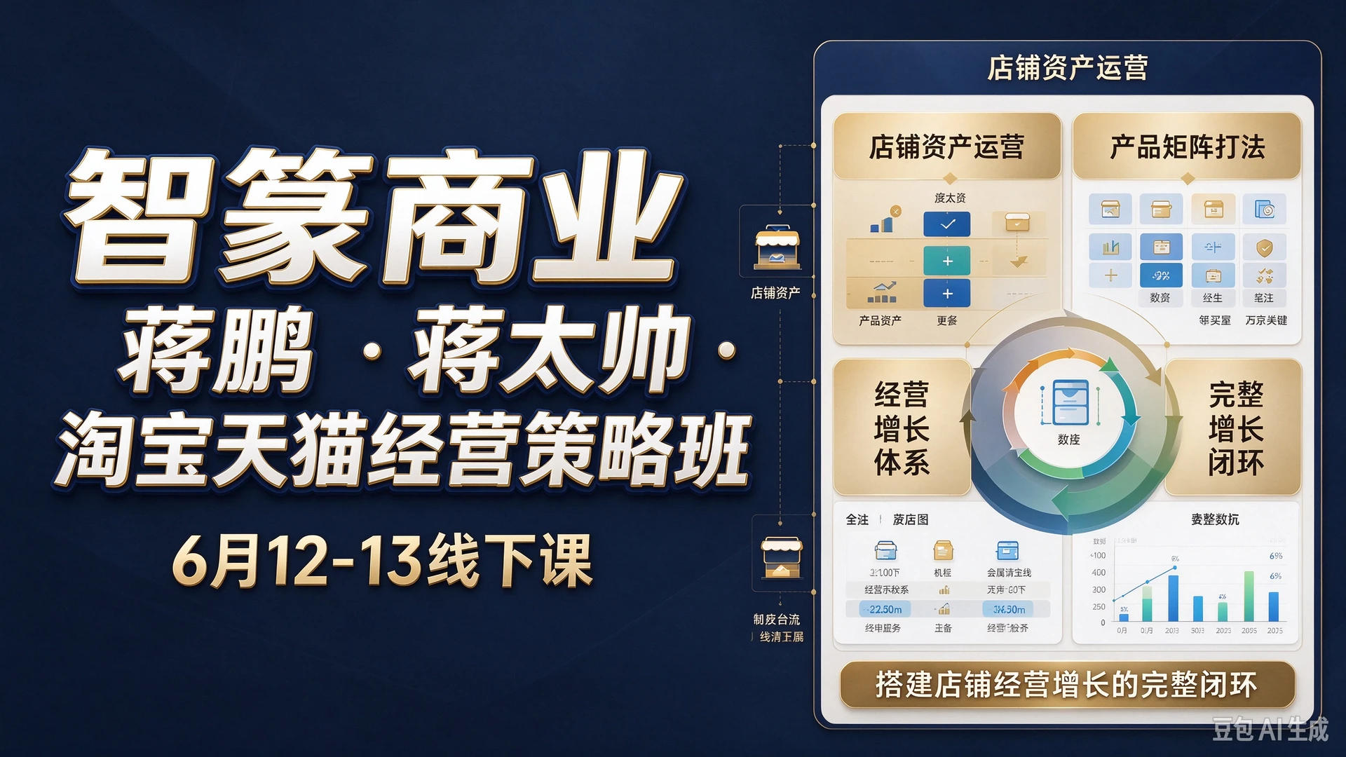 智篆商业蒋鹏蒋太帅淘宝天猫经营策略班线下课,带你吃透淘天人群资产与爆款运营思路,搭建店铺长效经营增长的完整闭环(更新261028)-副业吧 智篆商业蒋鹏蒋太帅淘宝天猫经营策略班线下课,带你吃透淘天人群资产与爆款运营思路,搭建店铺长效经营增长的完整闭环(更新261028)-副业吧